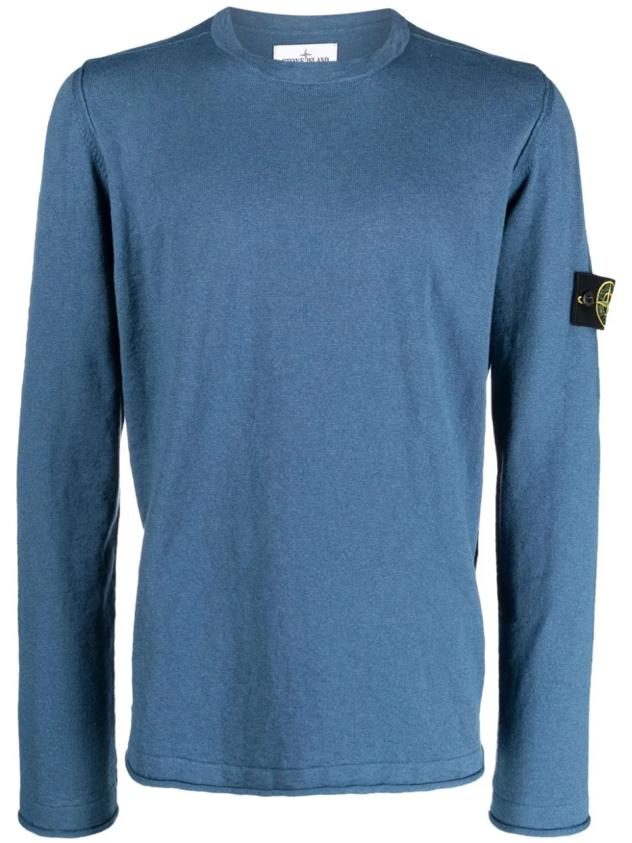 

Stone Island толстовка с нашивкой Compass, синий