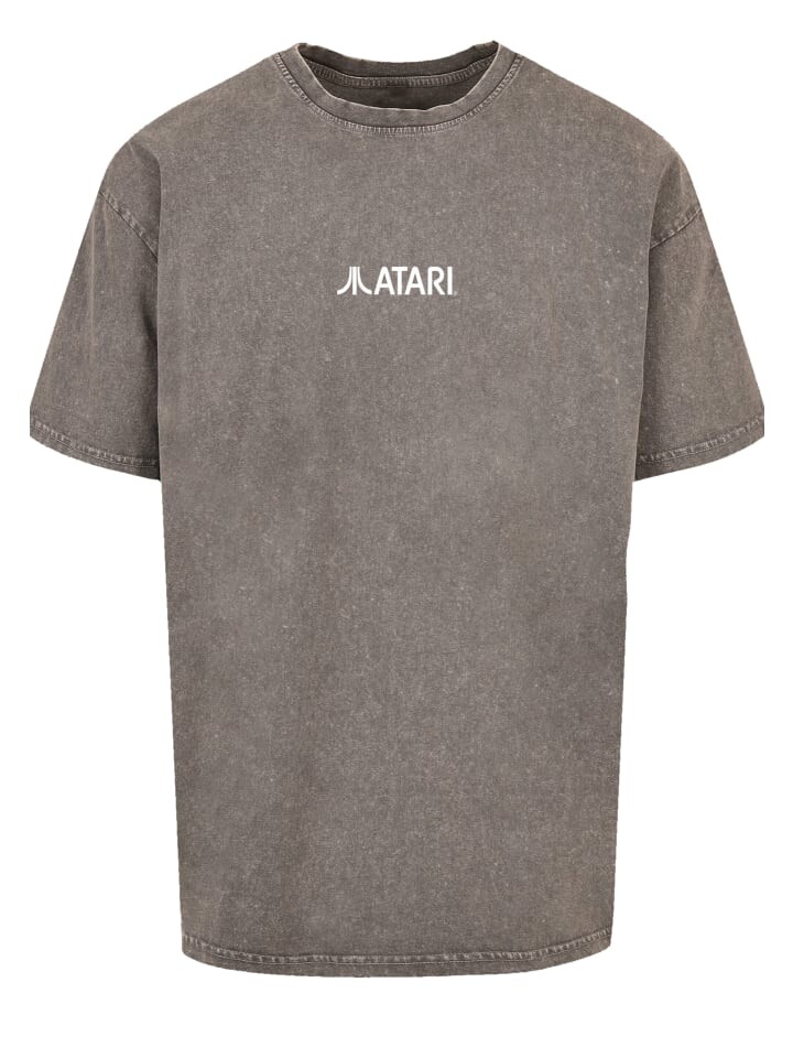 

Футболка F4NT4STIC Oversize T-Shirt Atari Games Logo Retro Gaming, серый