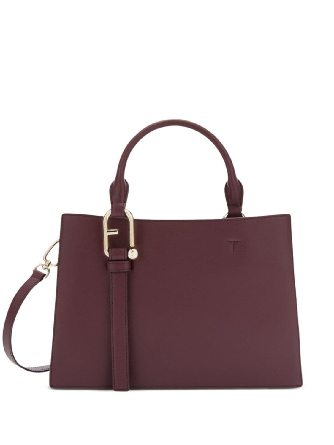 

Сумка-тоут Furla с логотипом, красный