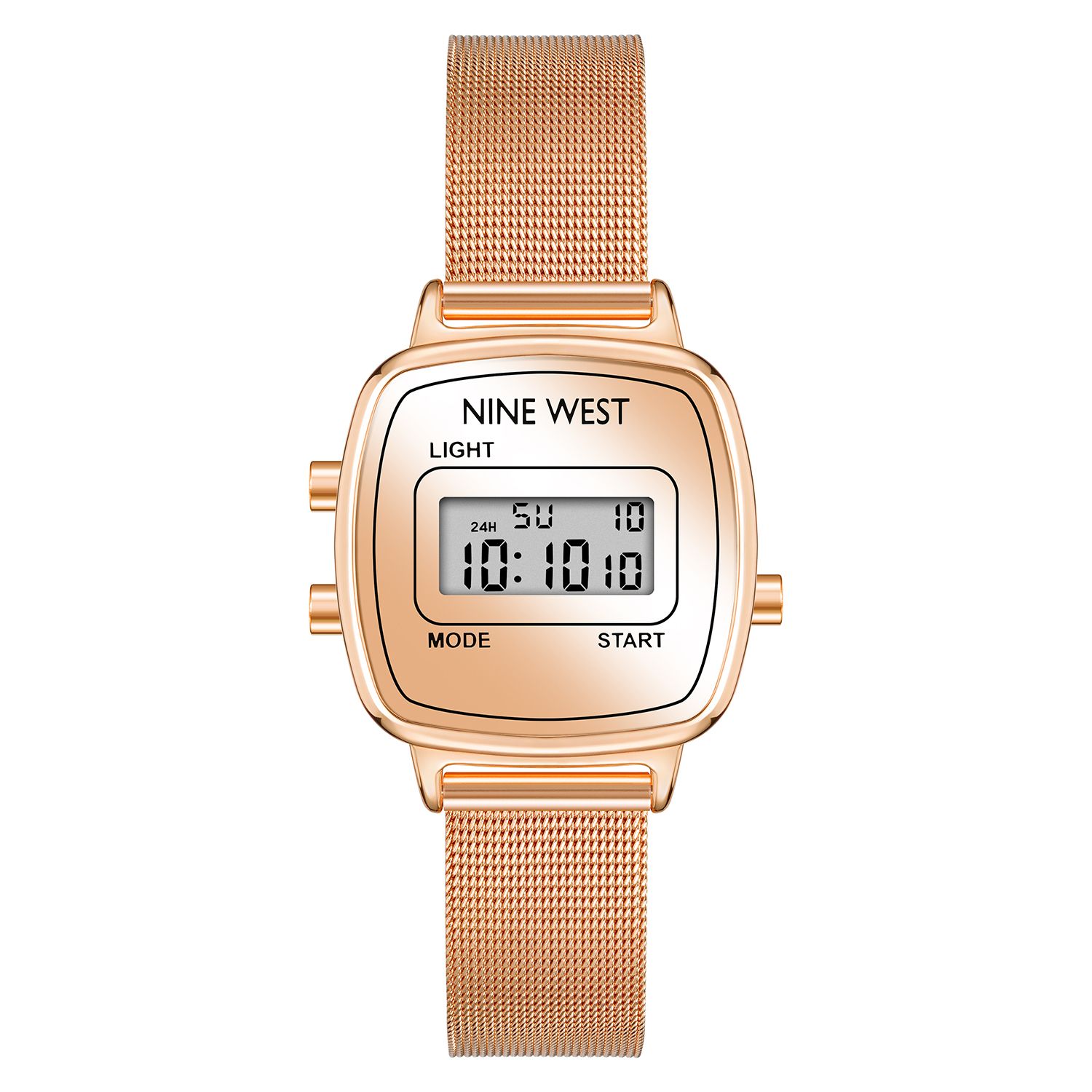 

Часы из розового золота для женщин Nine West