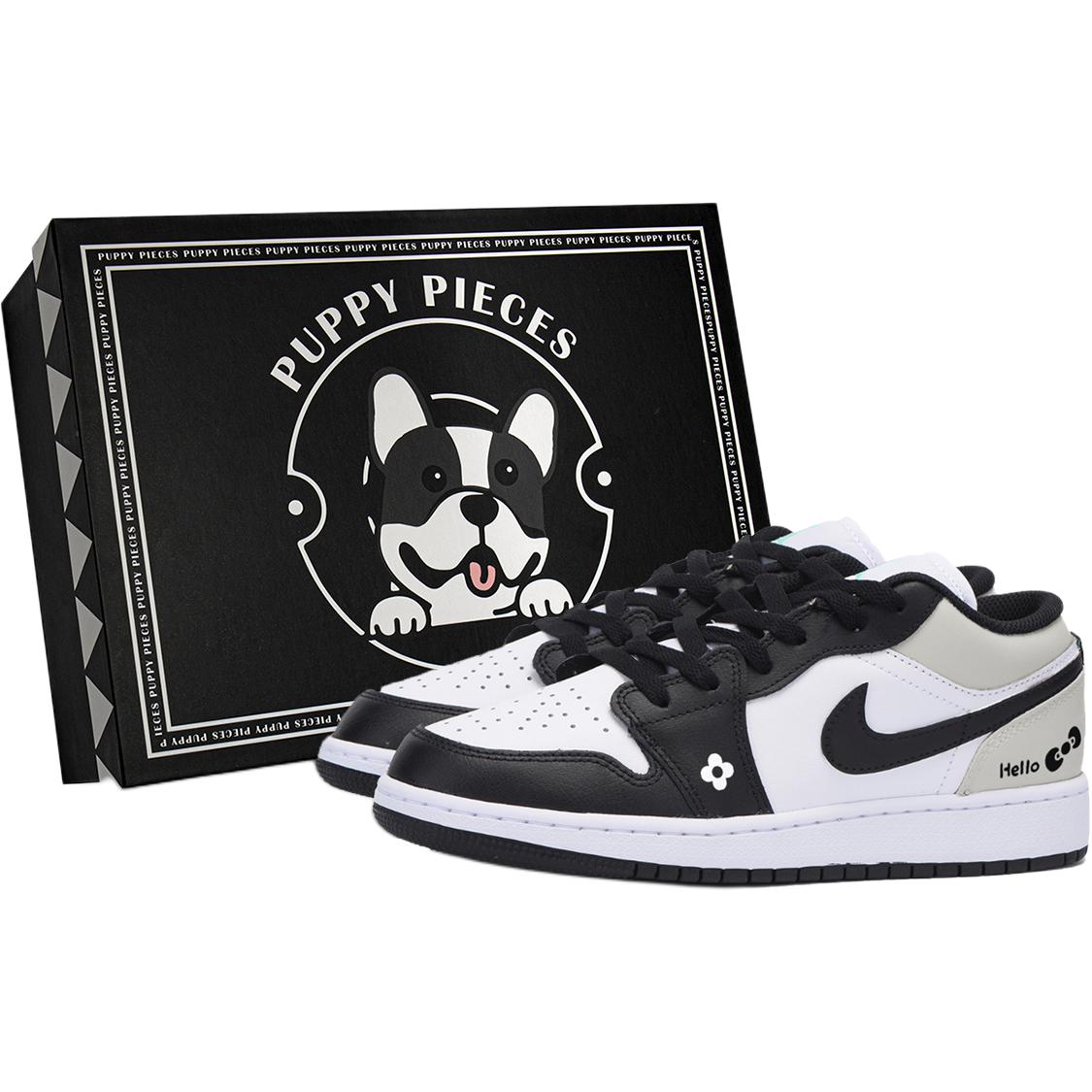 

Баскетбольные кроссовки Air 1 LOW Top для детей и подростков Jordan, белый