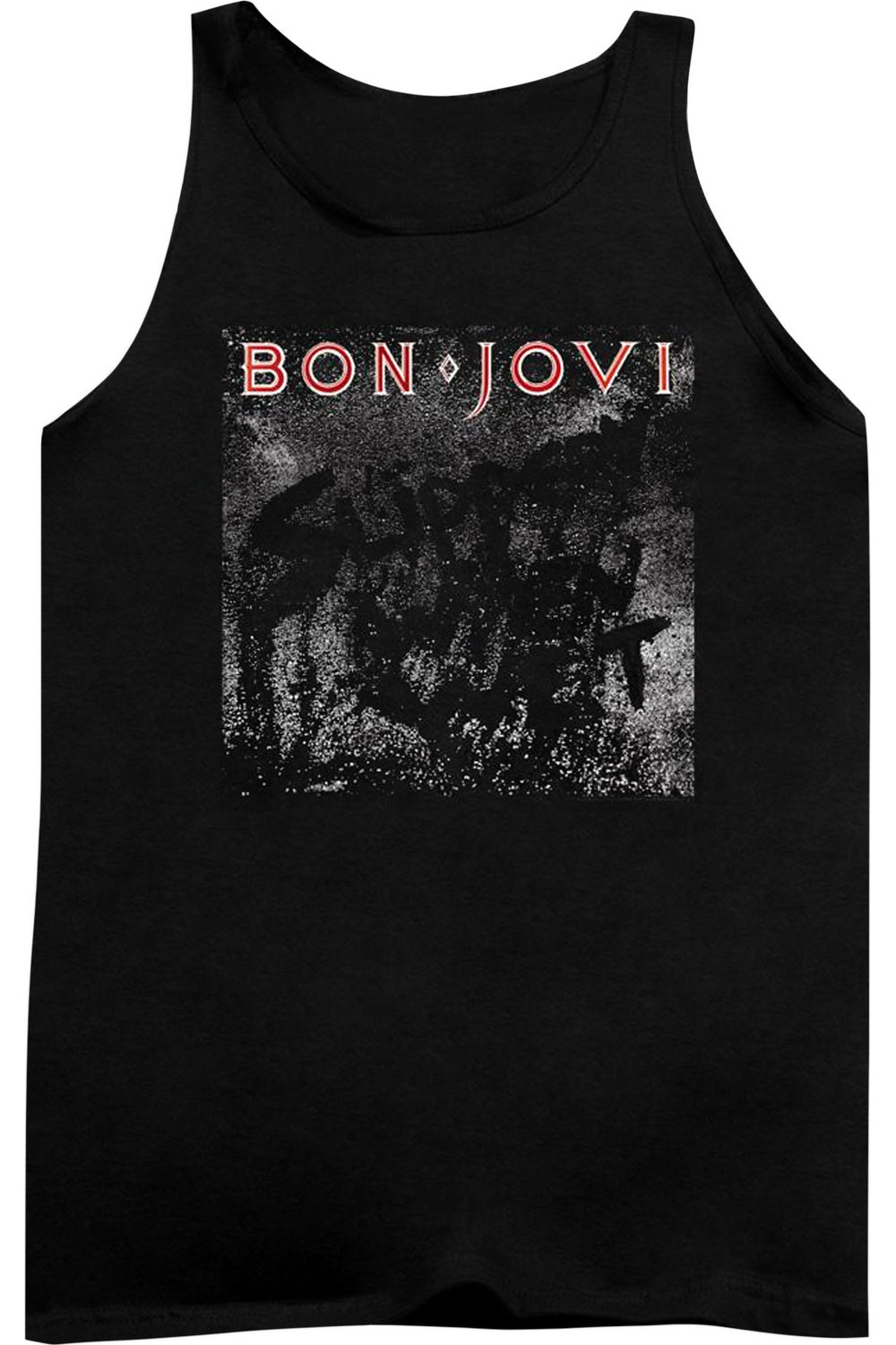 

Bon Jovi Slippery Cover мужская майка Gildan, черный