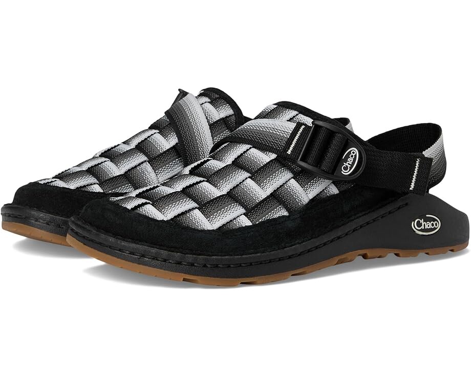 

Сабо Chaco Canyon Woven Clog, цвет Fade Black & White