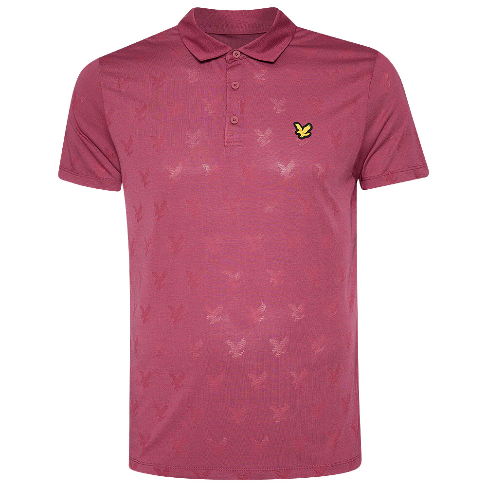 

Мужская жаккардовая рубашка-поло Lyle & Scott Lyle And Scott