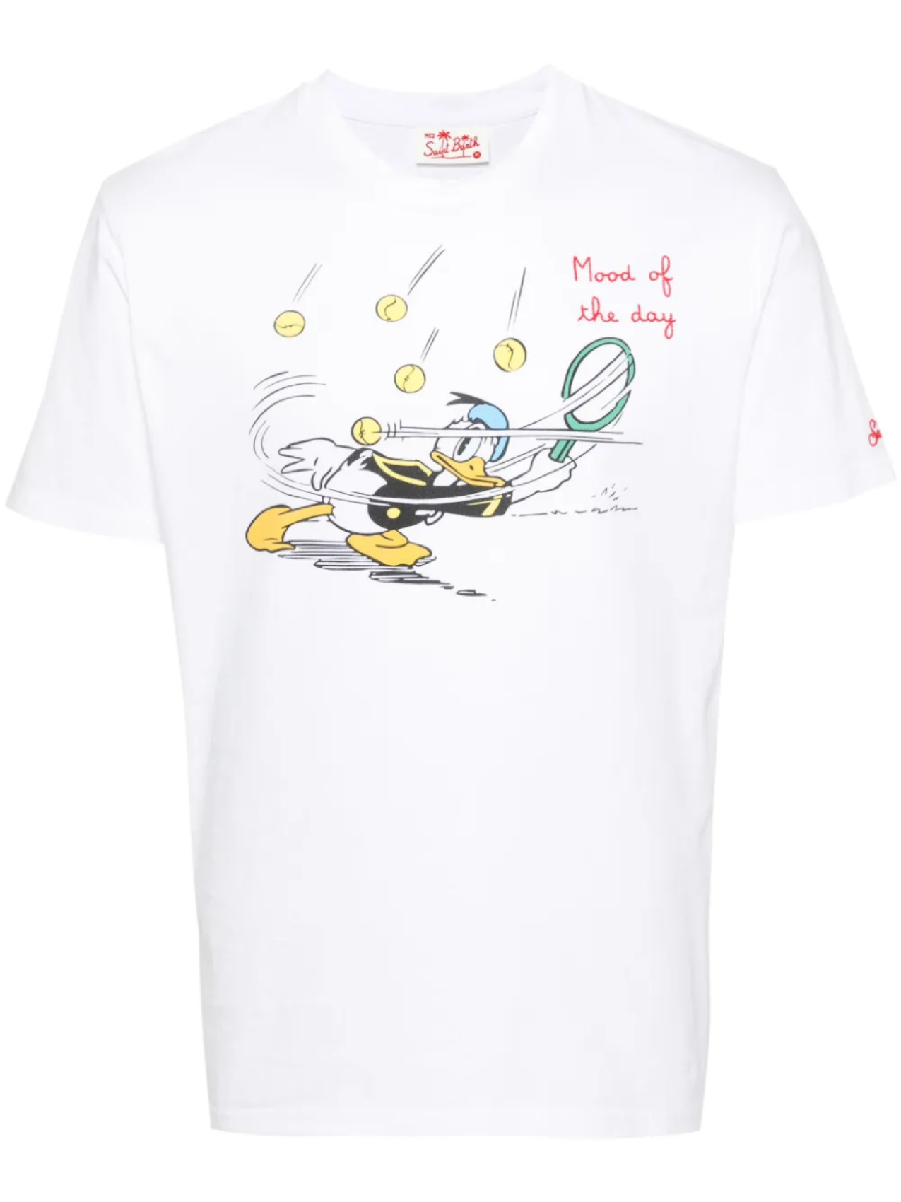 

MC2 Saint Barth футболка Mood Day из коллаборации с Disney, белый