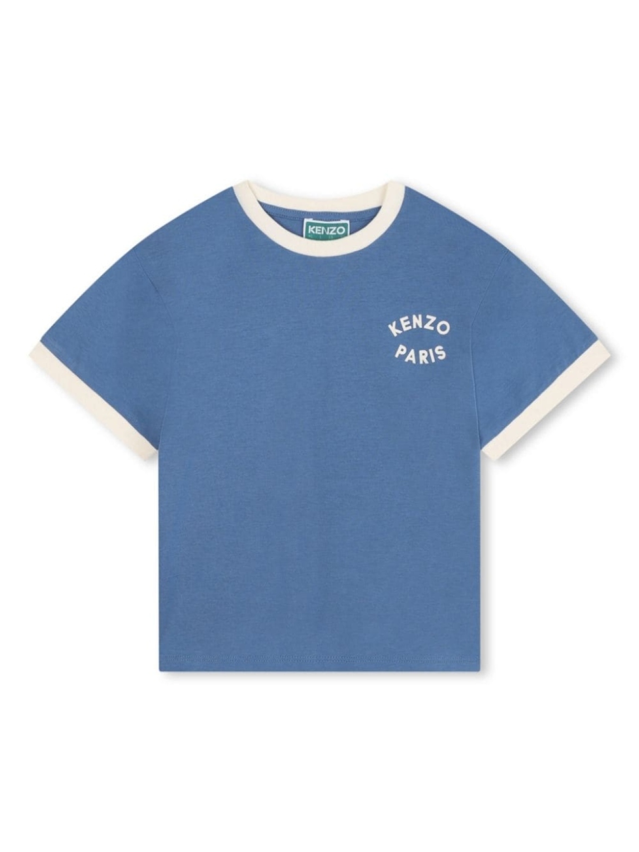 

Kenzo Kids футболка с графичным принтом, синий