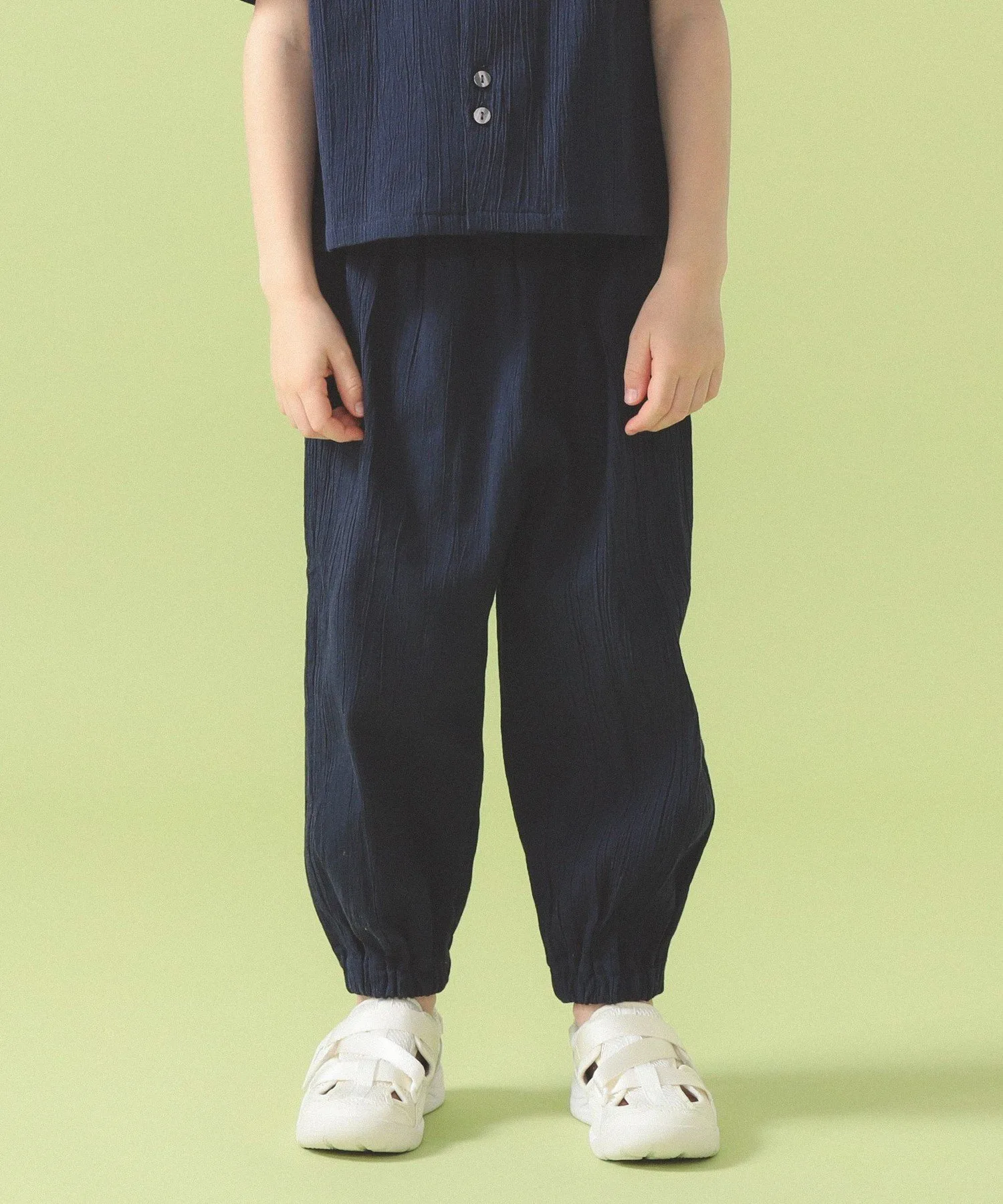 Брюки Willow Easy Pants 2026SS (90~140 см) Kodomo Beams, NAVY — фото 2