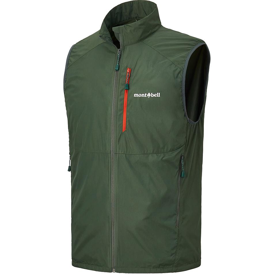 

MONTBELL Мужская жилетка, Dark Green