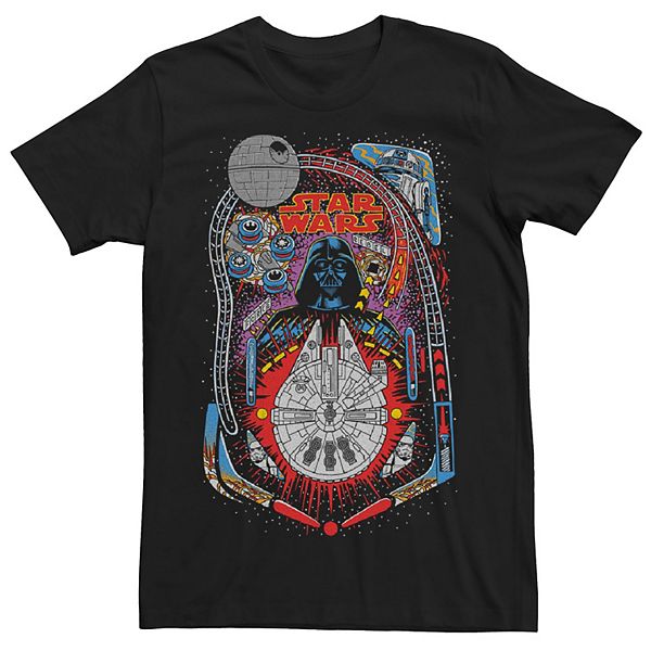 

Футболка Big & Tall Star Wars Darth Vader Death Star Pinball Licensed Character