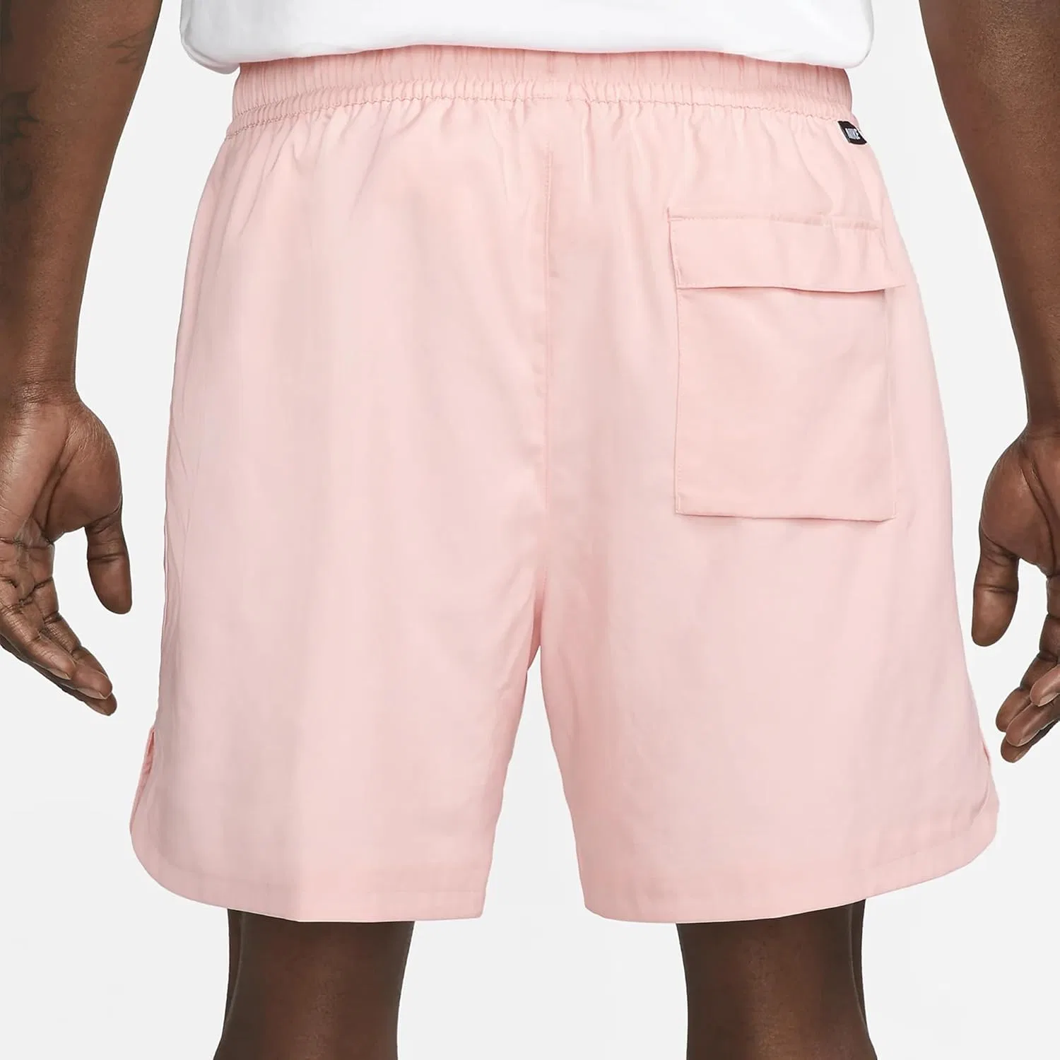Шорты активные Nike Pink Bloom / White — фото 2