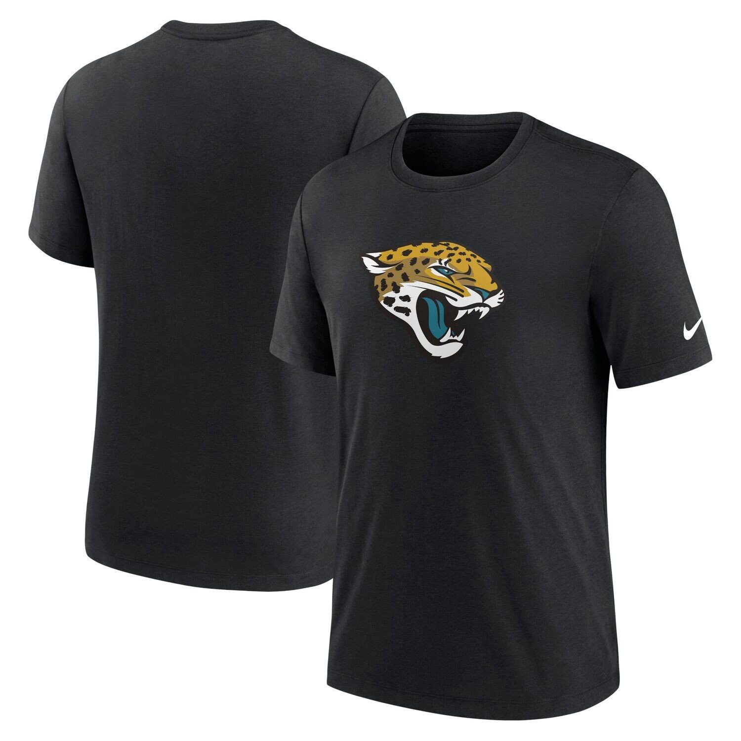 

Мужская черная футболка Tri-Blend с логотипом Jacksonville Jaguars Rewind Nike, Черный, Мужская черная футболка Tri-Blend с логотипом Jacksonville Jaguars Rewind Nike