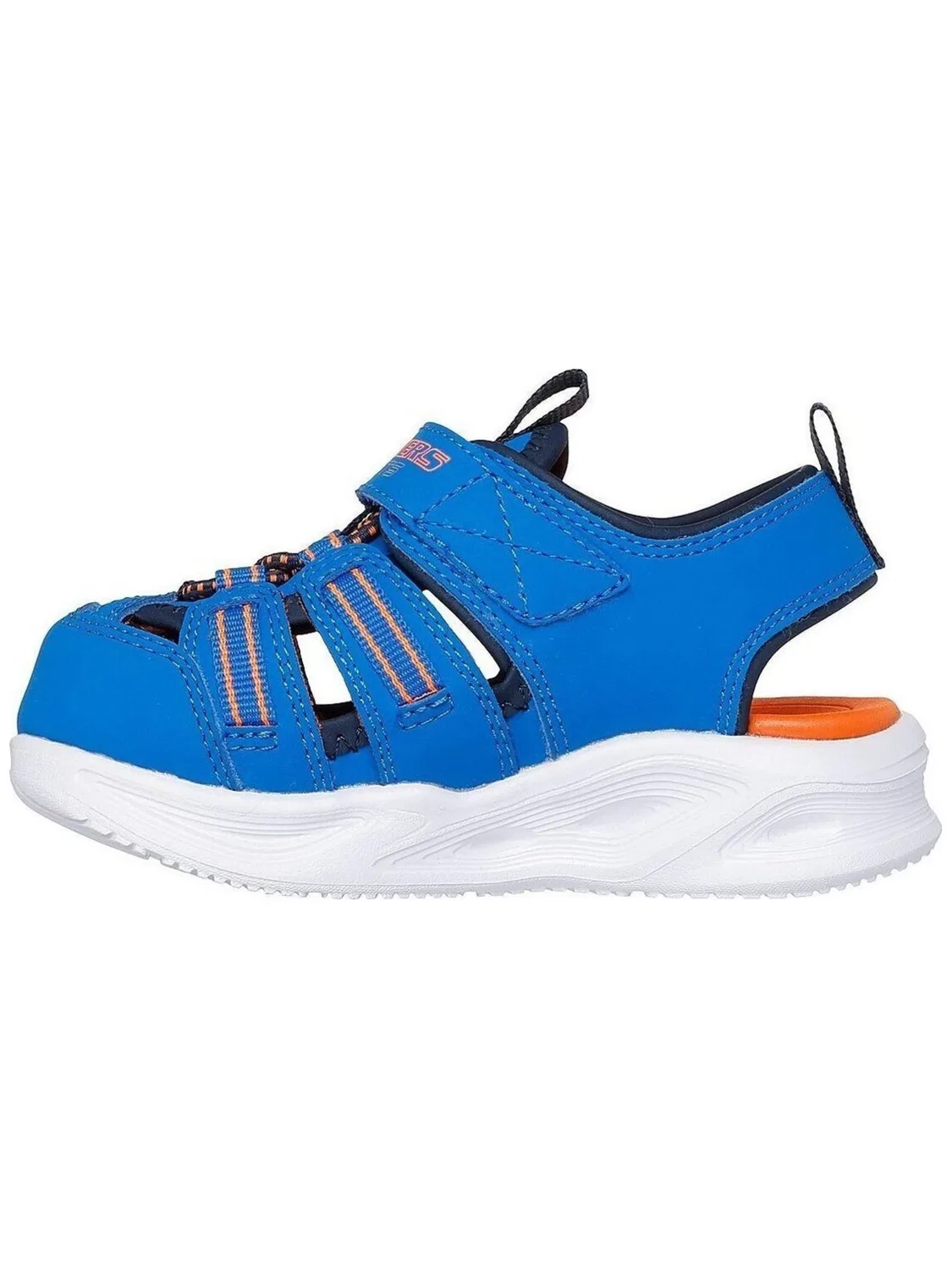 Спортивные кроссовки SKECHERS Skechers Sola Glow Sandal-hyp синего цвета — фото 4