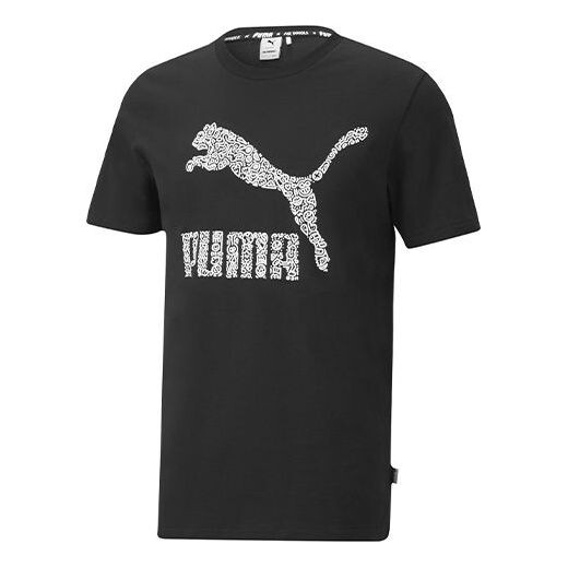 

Футболка x mr doodle t-shirt 'black white' Puma, черный