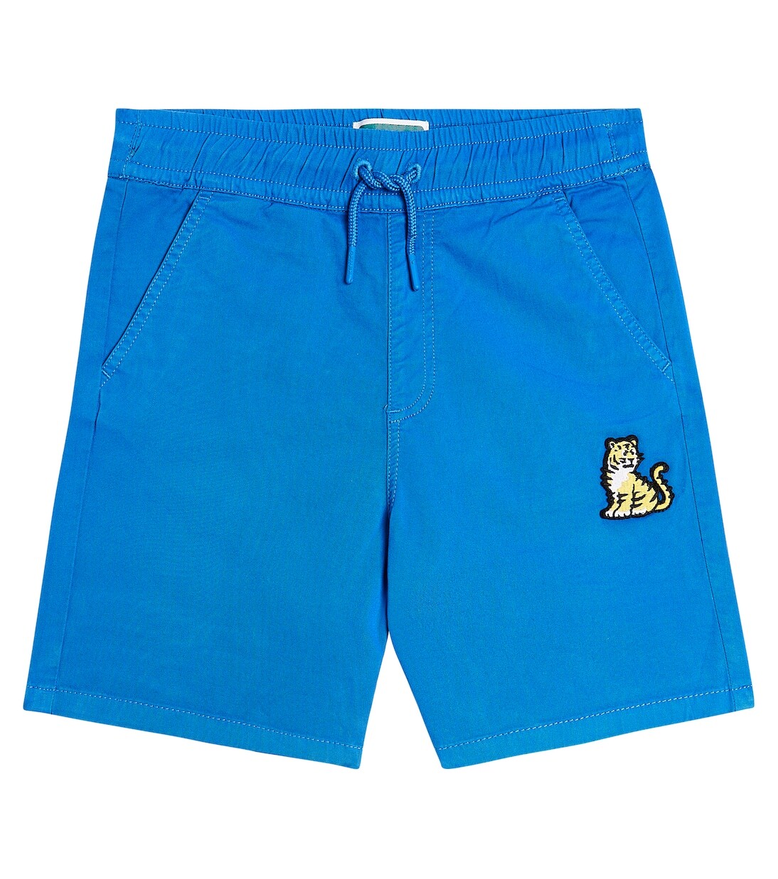 

Шорты-бермуды из хлопкового джерси Kenzo Kids, синий