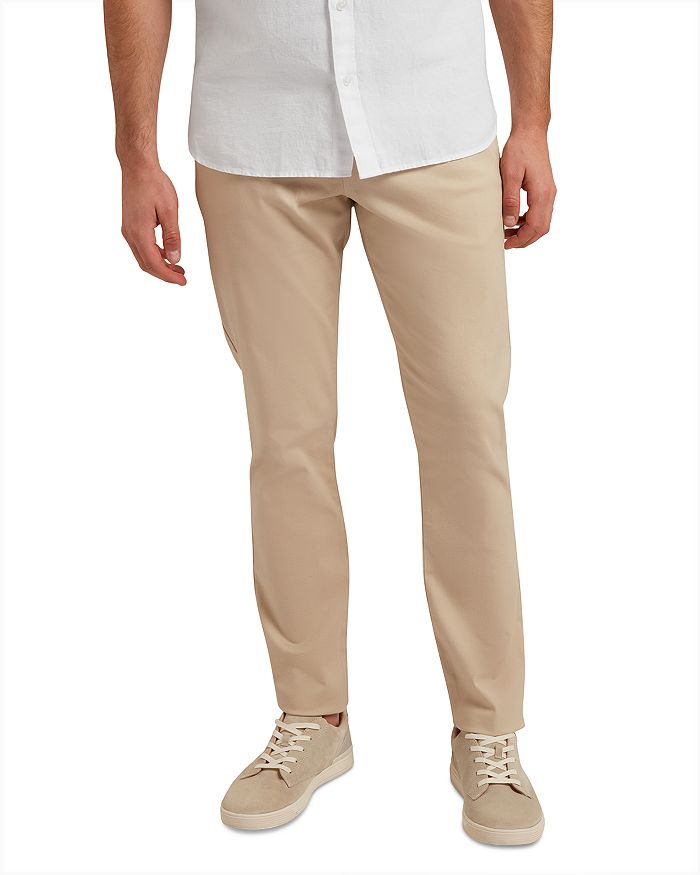 

Брюки чинос Batford Core Ted Baker, коричневый/бежевый