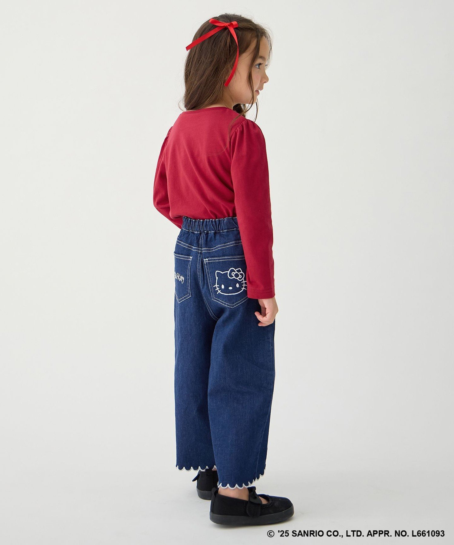 Джинсовые широкие штаны ANY KIDS, Indigo [075]