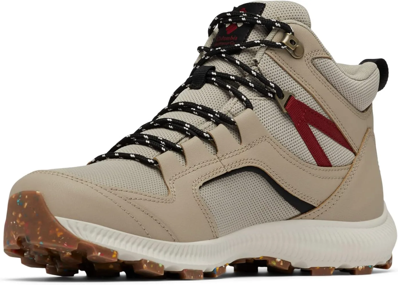 Мужские походные ботинки Columbia Re-Peak Mid, черный — фото 3