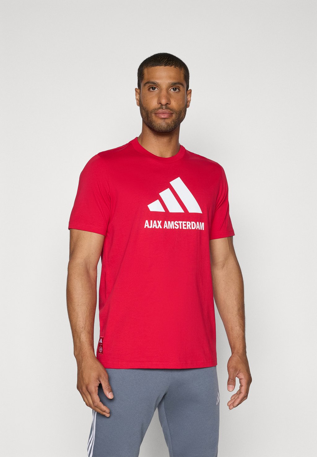 

Футболка с принтом AJAX - Club wear Adidas Performance, красный