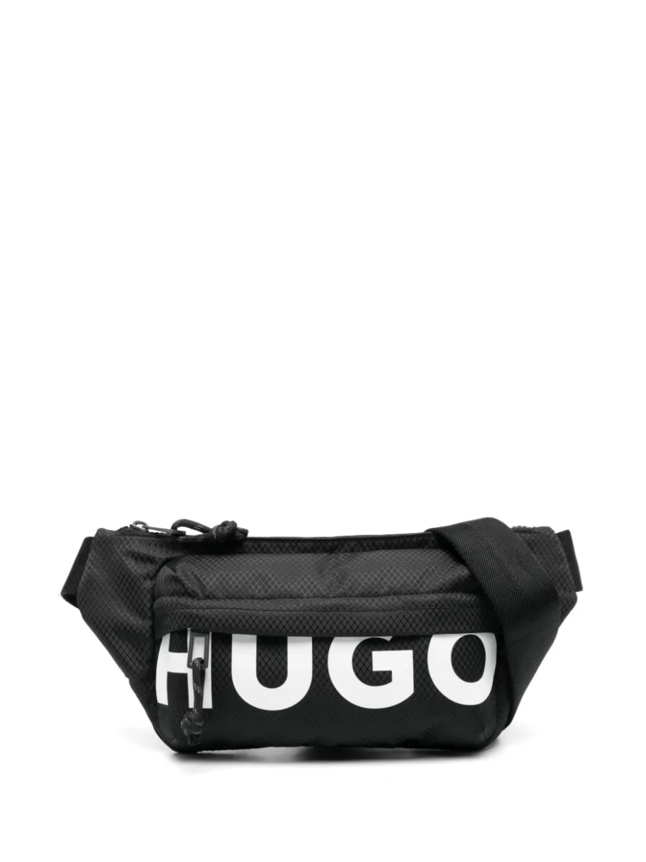 

Поясная сумка с логотипом HUGO, черный