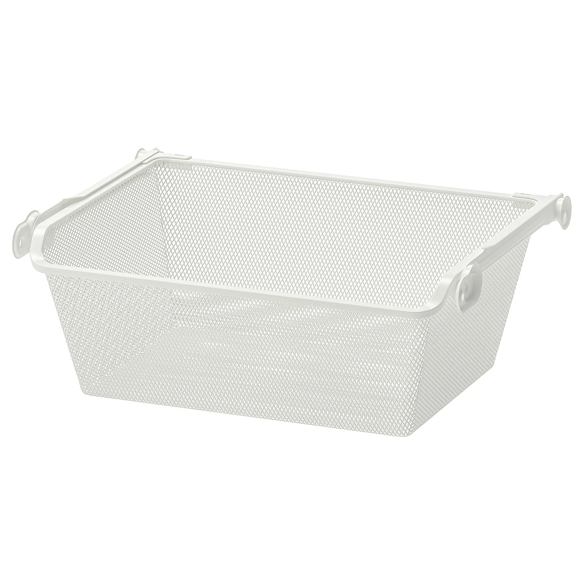 

Металлическая корзина с выдвижной направляющей, белая, 50x35 см, KOMPLEMENT IKEA