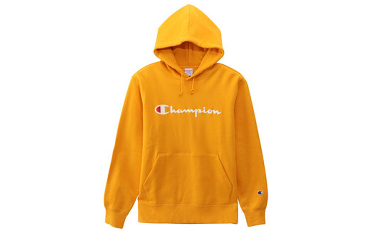 

Толстовка унисекс желтая Champion, желтый