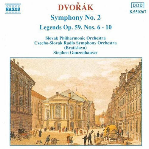 

CD диск Dvorak / Gunzenhauser / Slovak Po: Symphony 2 / Legends 6-10