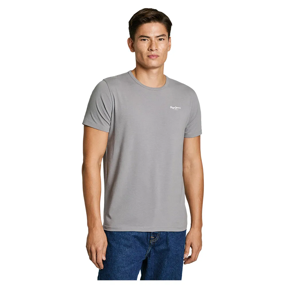 

Футболка с коротким рукавом Pepe Jeans Original Basic 3N, серый