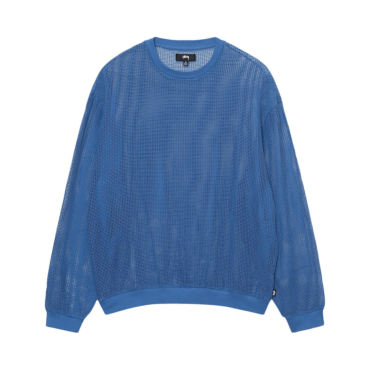 

Сетчатая футболка с длинными рукавами Stussy Ocean Blue