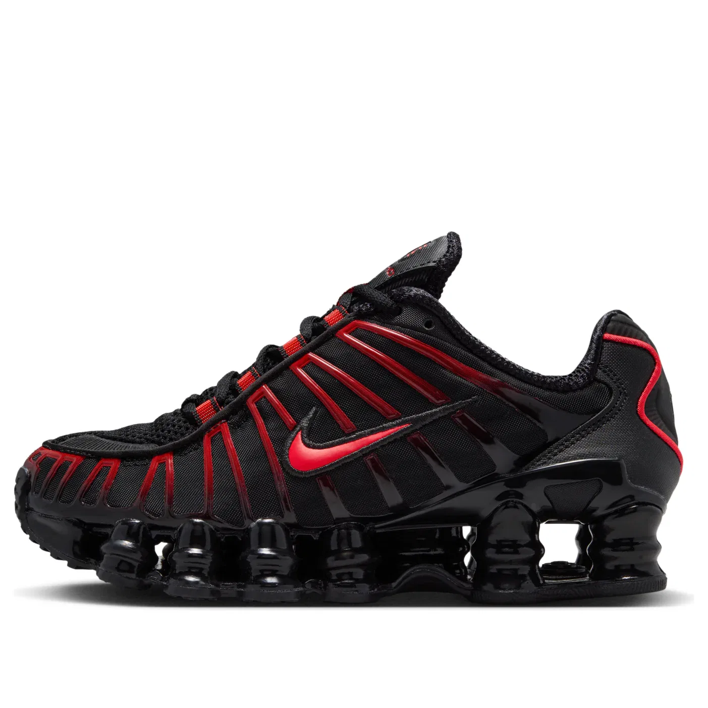 Кроссовки Nike Shox TL 'Black Light Crimson' IO4645-004, черный
