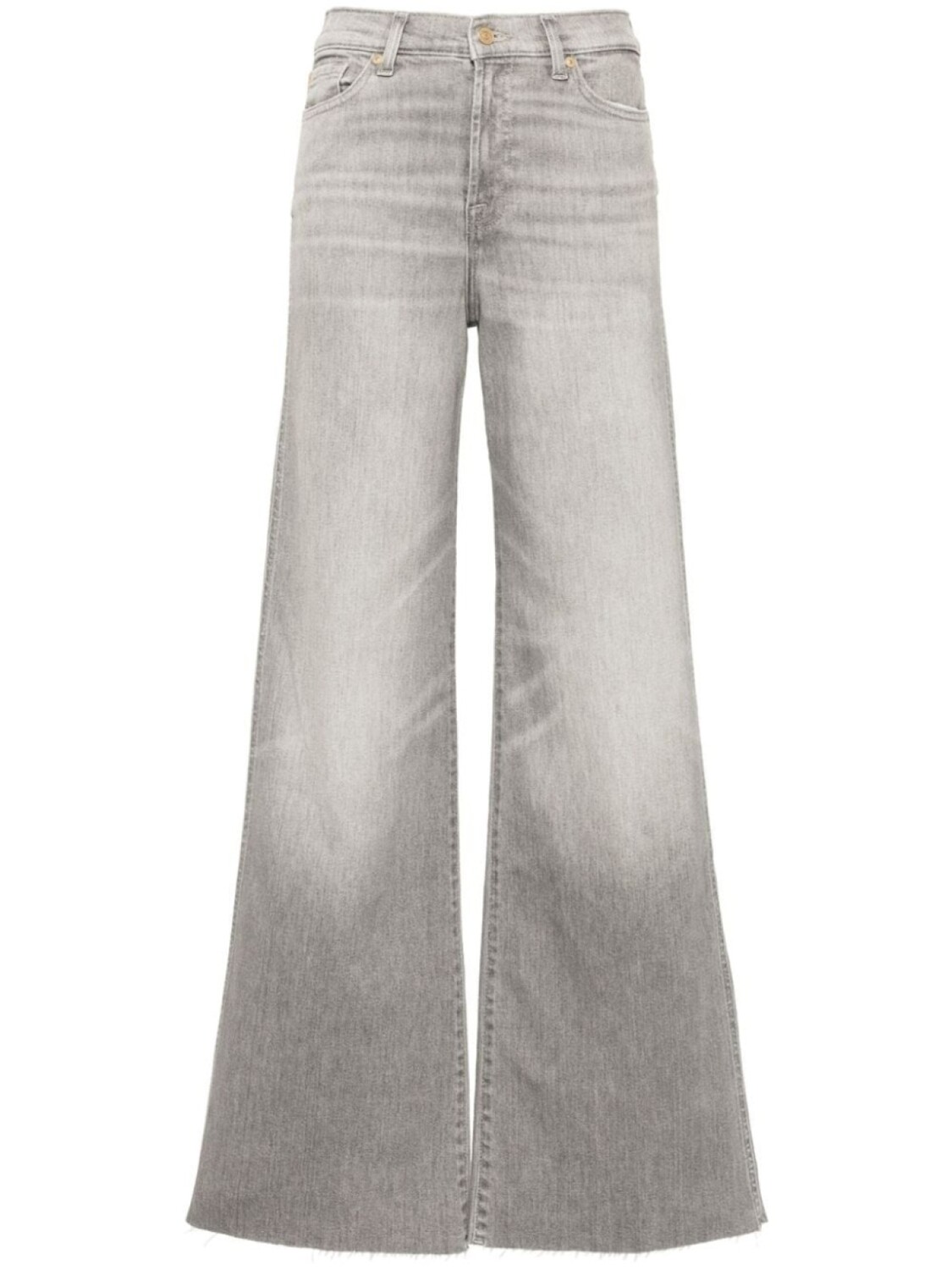 

7 For All Mankind расклешенные джинсы Lotta Luxe Vintage Dust, серый