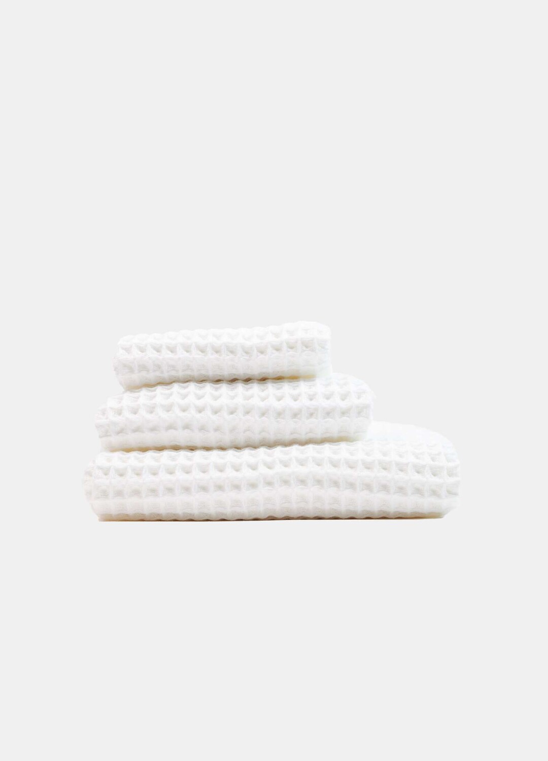 

Вафельное полотенце из чистого хлопка Croff, белый