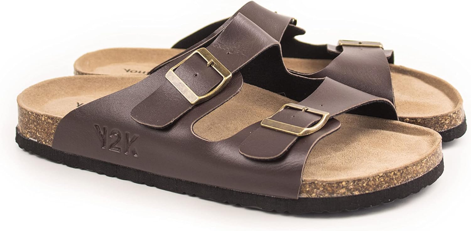 

Сандалии унисекс Yours 2 Keep Havana - пробковая стелька с 2 регулируемыми ремешками, коричневый