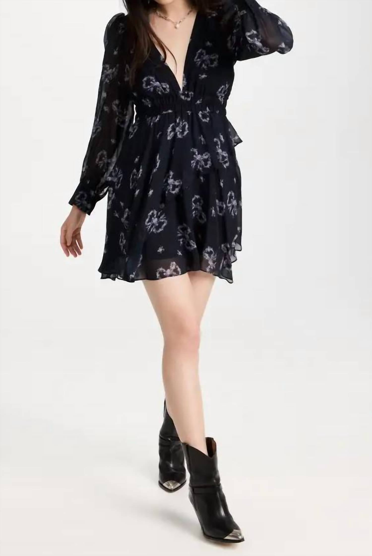 

Платье Zayden в цвете Blue Heron LoveShackFancy