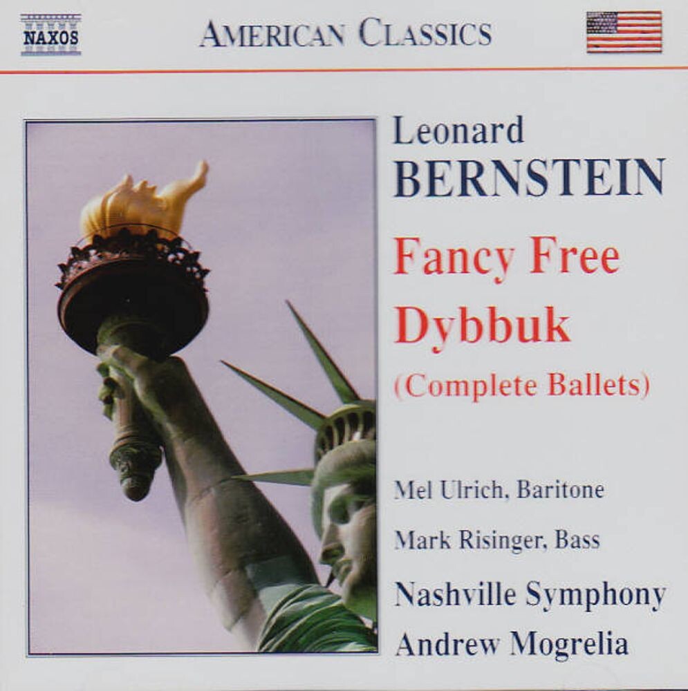 

Диск CD Bernstein: Dybbuk / Fancy Free (complete ballets) [Import] - Leonard Bernstein, Mel Ulrich, Mark Risinger, Andrew Mogrelia, Nashville Symphony Orchestra