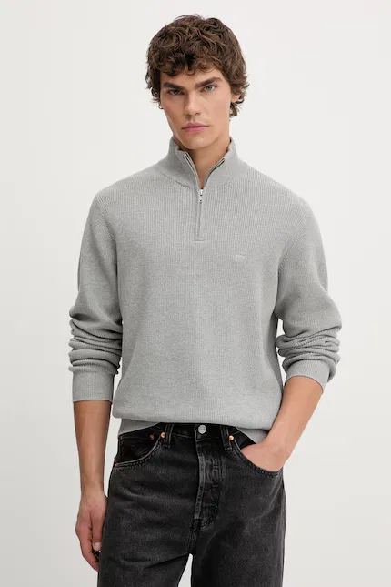Свитер облегченный Lightweight Hm Quarter Zip Levi's, серый