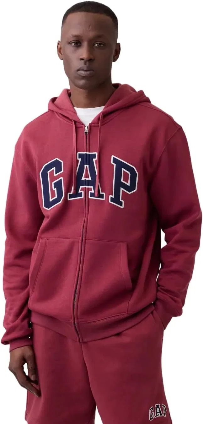 Худи-свитшот GAP, Logo Heritage Hoodie, Red Clay