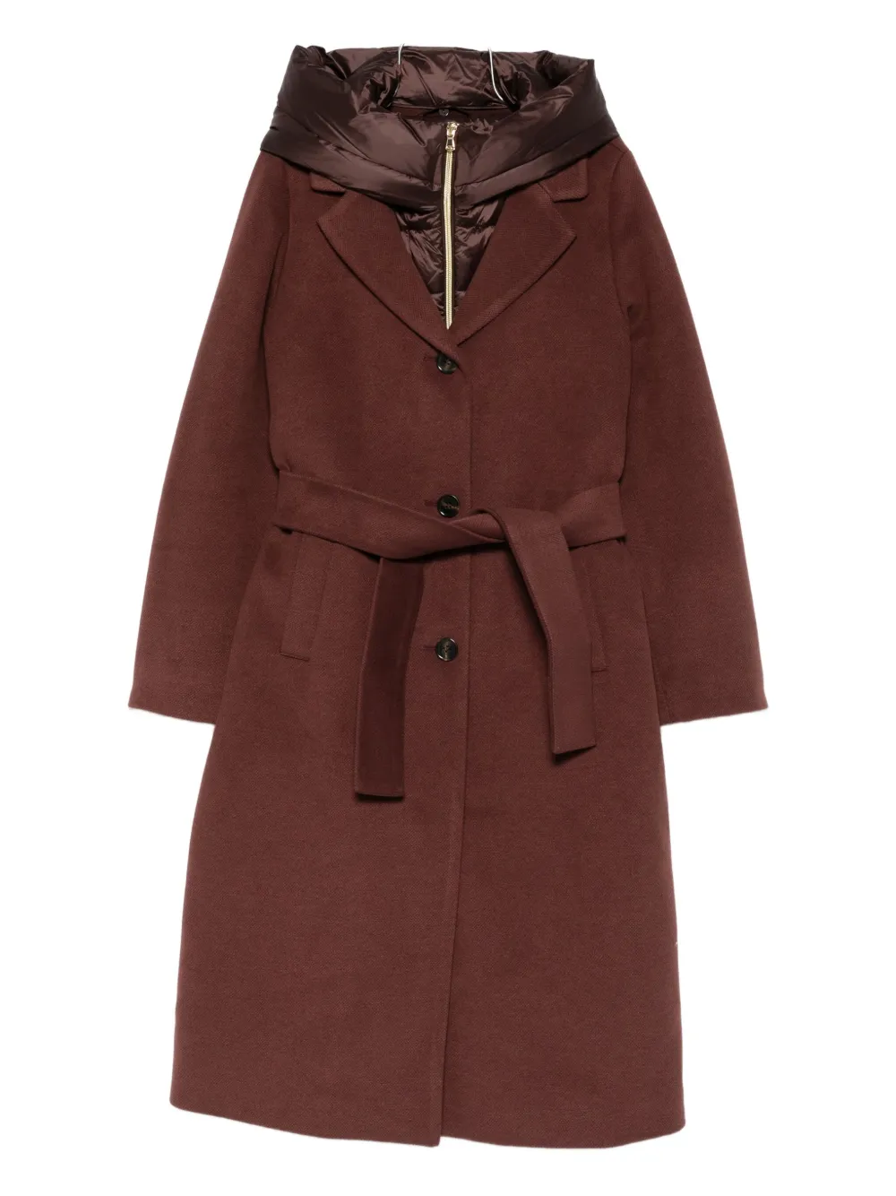 

Пальто Desiderio на поясе с застежкой на одну пуговицу Marella, красный