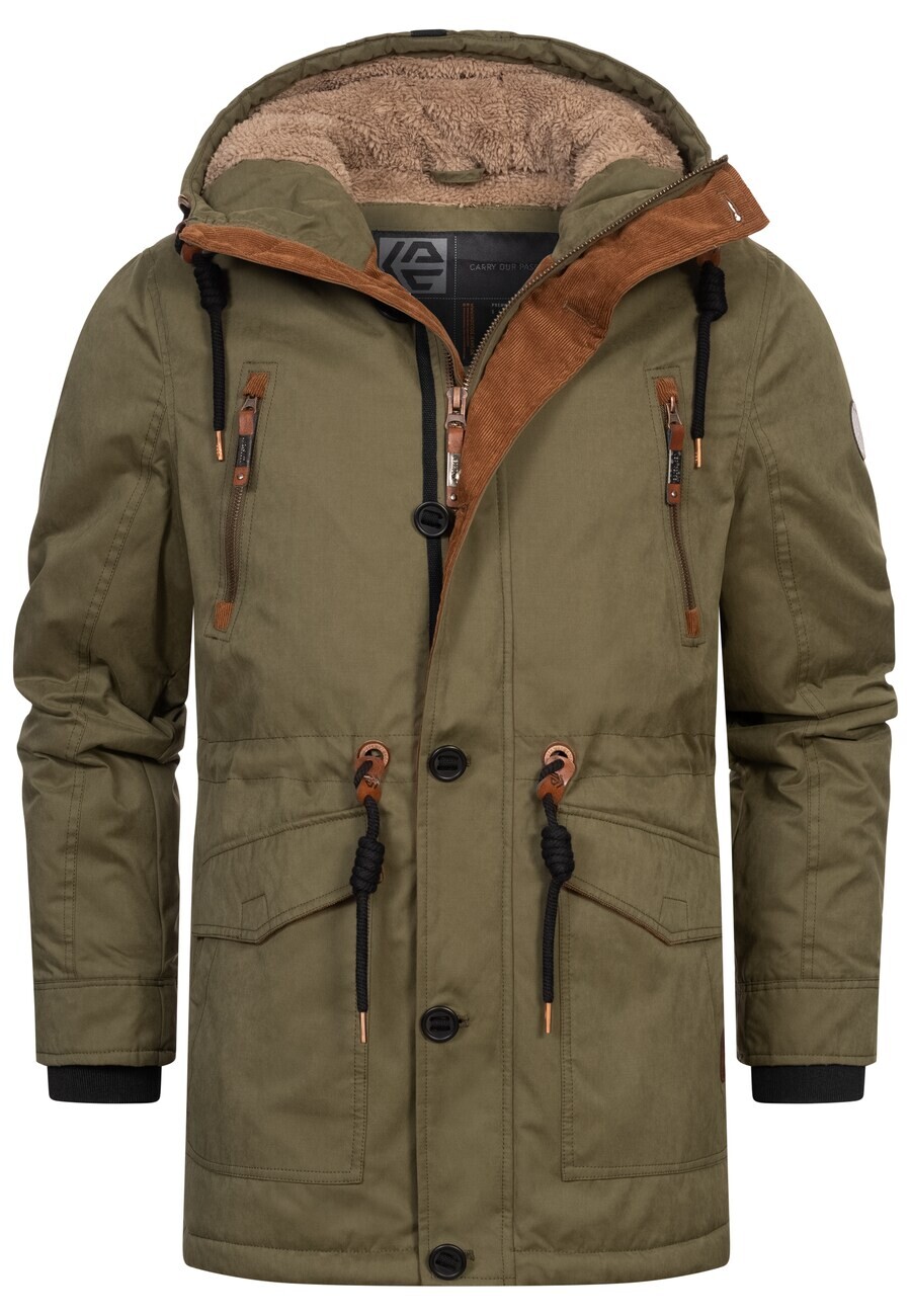 

Зимняя куртка INDICODE JEANS Winter Jacket Gillespie, оливковый