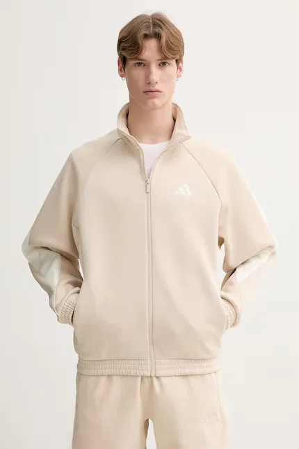 Худи с капюшоном Stadium Adidas, бежевый