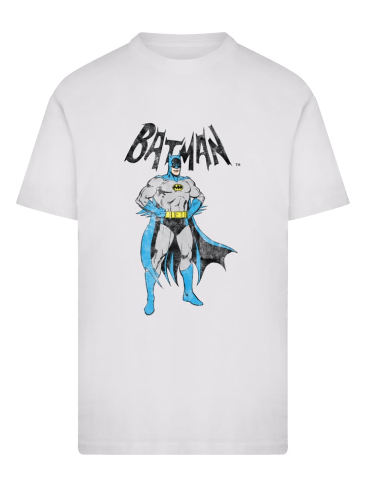 

Винтажная футболка Бэтмен белого цвета F4NT4STIC, Белый, Винтажная футболка Бэтмен белого цвета F4NT4STIC