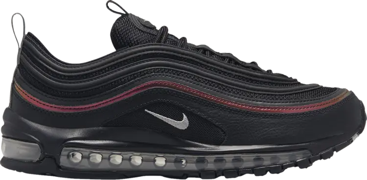 

Кроссовки Air Max 97 'Black Picante Red', черный, Серый;черный, Кроссовки Air Max 97 'Black Picante Red', черный