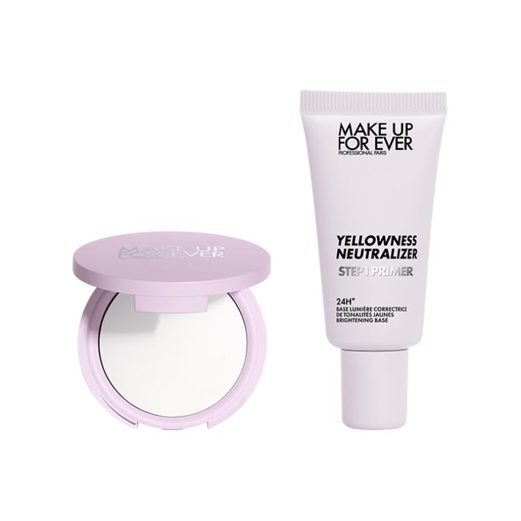 

Осветляющая пудра Primer Brightening Honey для коррекции тона кожи 2г+15мл MAKE UP FOR EVER