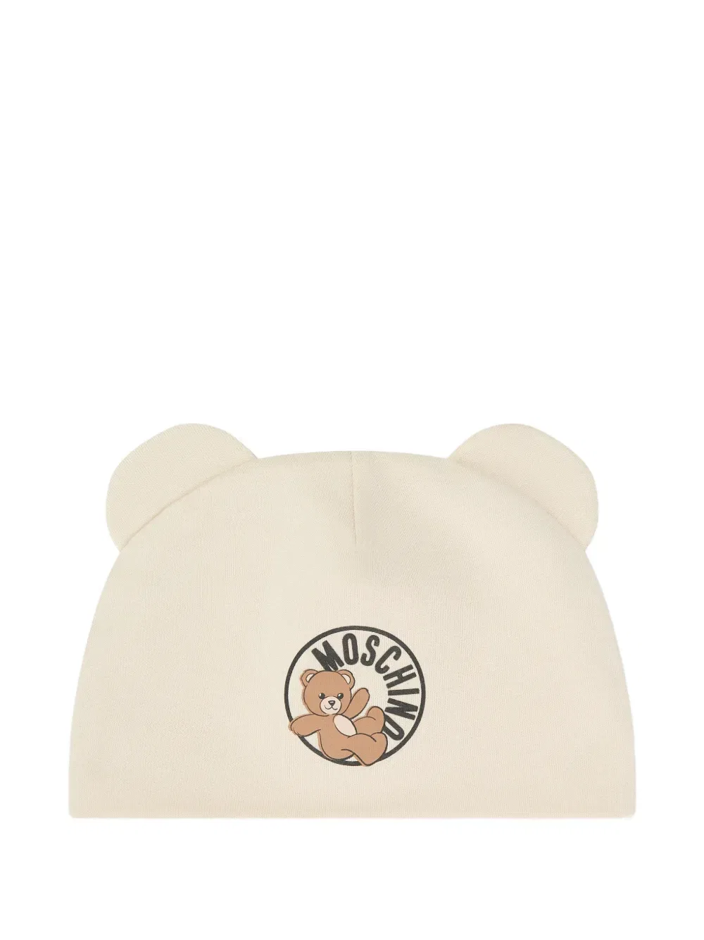 Комплект детского комбинезона с логотипом плюшевого мишки (три штуки) Moschino Kids, нейтральный — фото 4