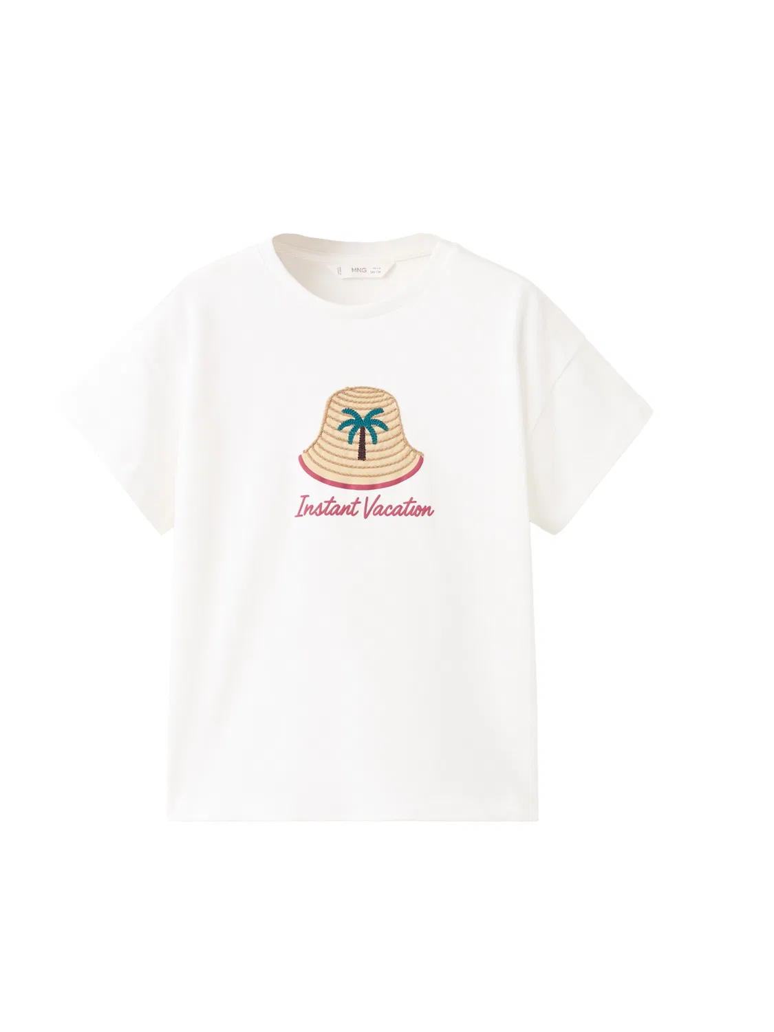 Футболка 'HAT' Mango Kids, White