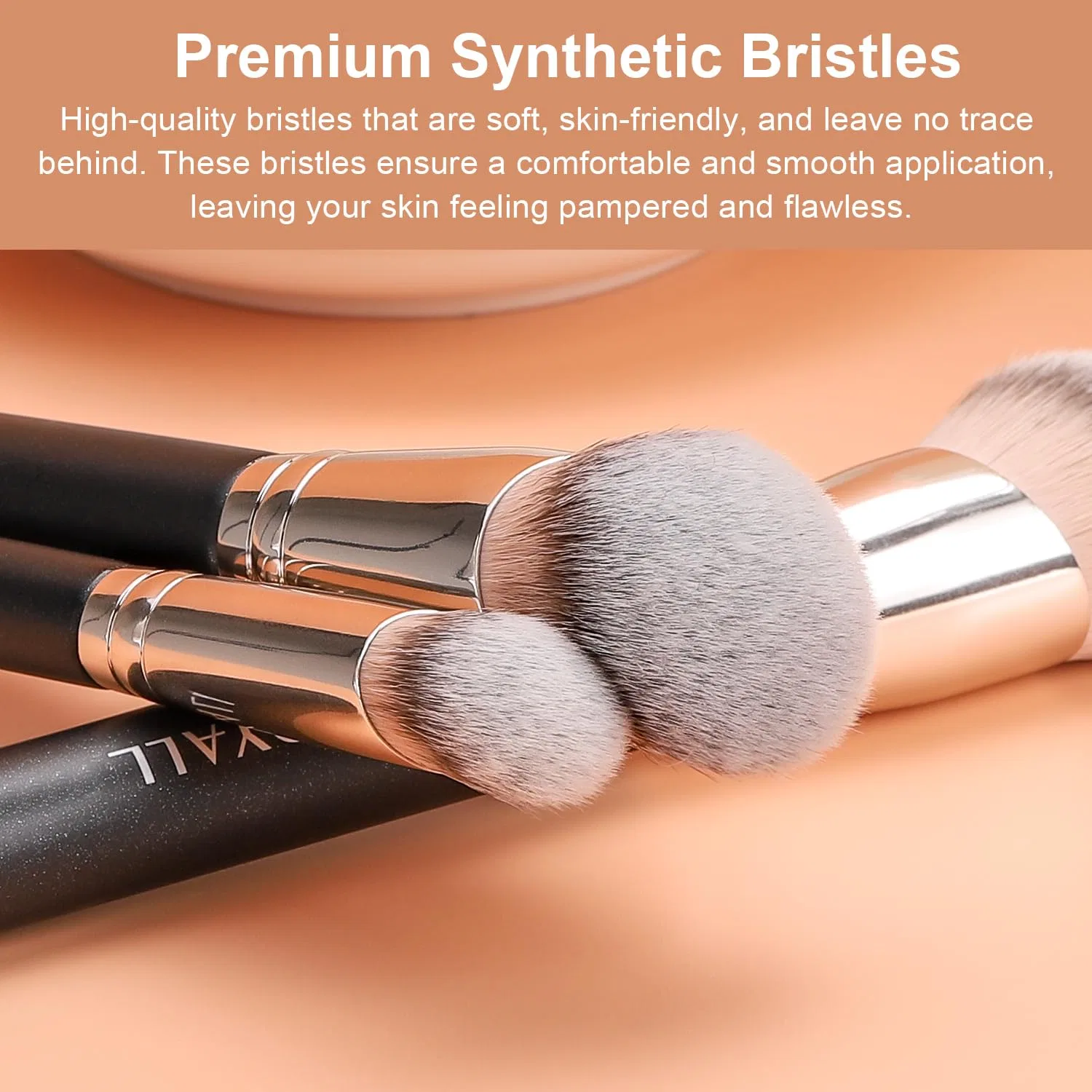 Набор кистей для контуринга «Foundation Contour Brush Set» от TEOYALL Teoyall — фото 2