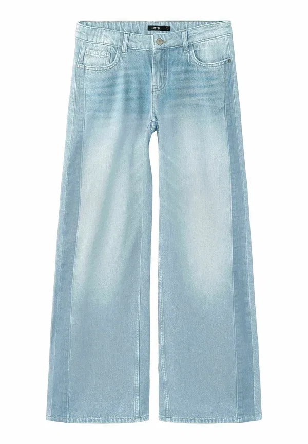 Джинсы Lmtd wide leg relaxed fit, светло-голубой выбеленный деним