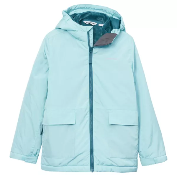 

Детская водостойкая утеплённая 3-в-1 куртка 2-20 Lands' End, цвет aqua splash blue