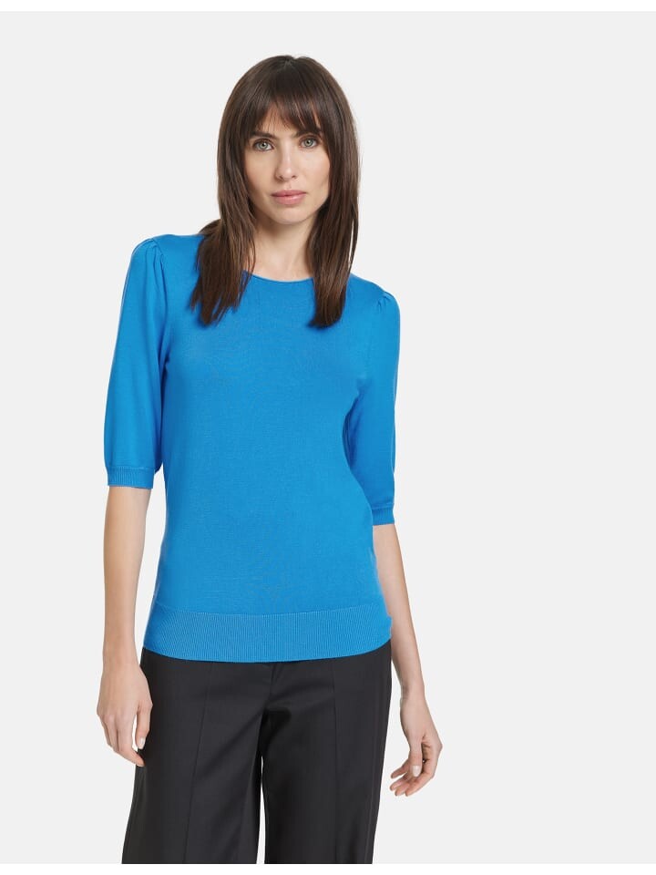 

Пуловер TAIFUN Strick Shirt Top Body, цвет new peacock