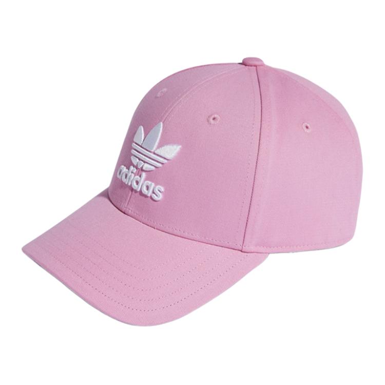 

Хлопковая бейсболка унисекс розовая Adidas, розовый