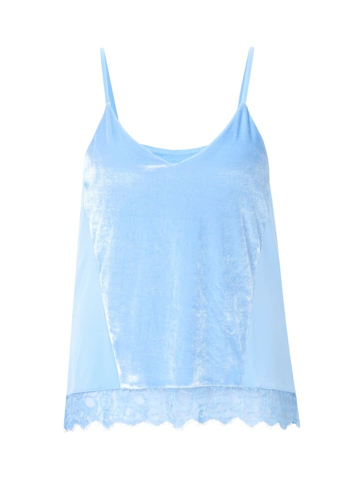 

Футболка MIAMODA Strick Top, цвет pastell petrol